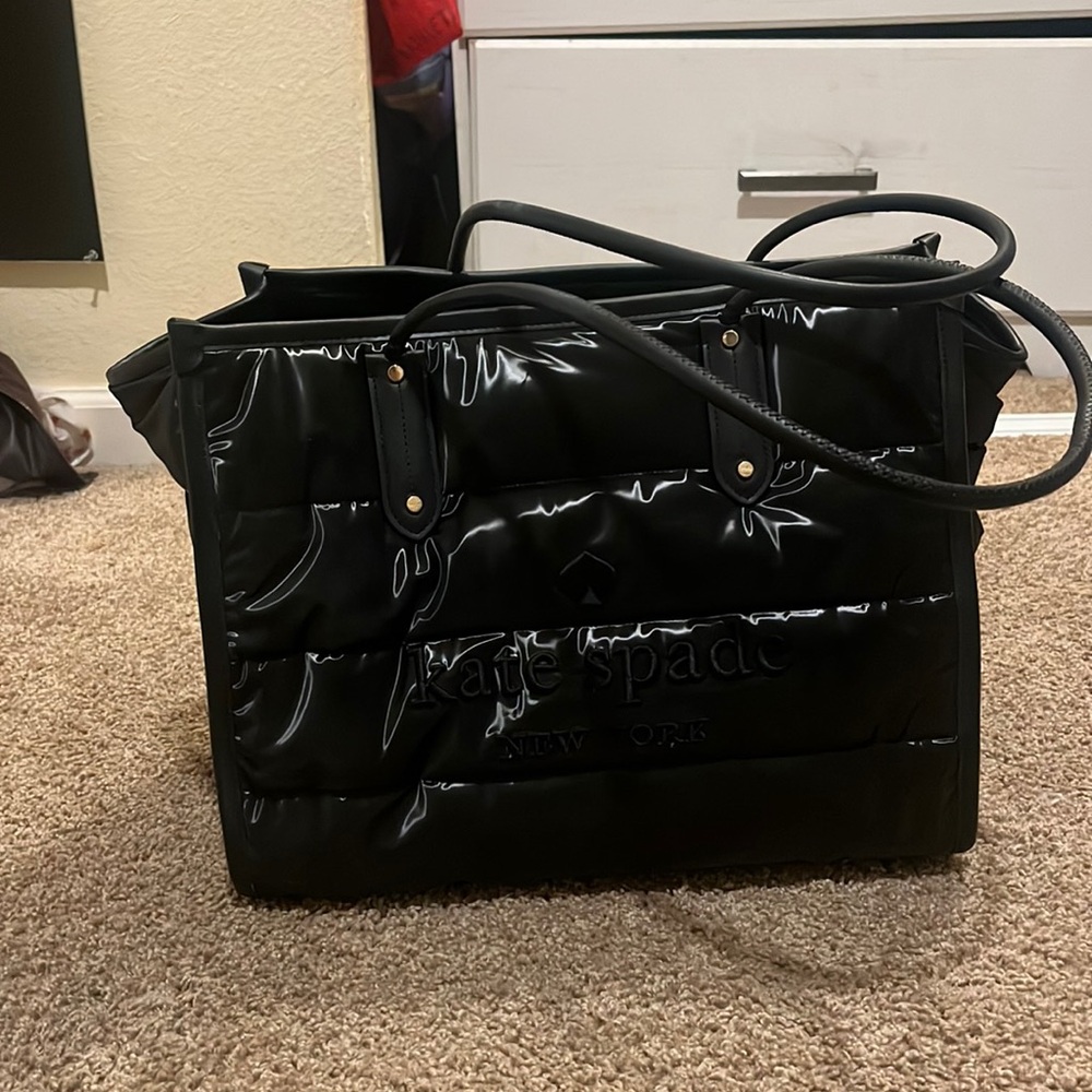 Large choux puffy tote